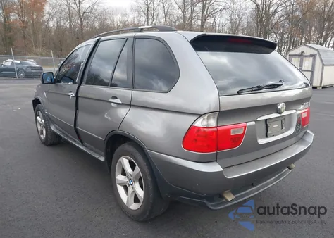 2005 BMW X5 3.0I from USA, damaged, VIN 5UXFA13585LY22084